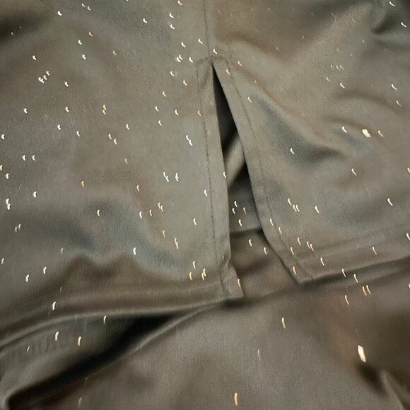 chicme Black Lace Mock Neck Open Back Sparkle Cocktail Dress XL - Picture 10 of 16